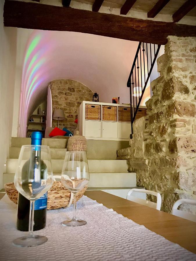 Authentic Cave House In The Heart Of The Village! Massa Marittima Bagian luar foto